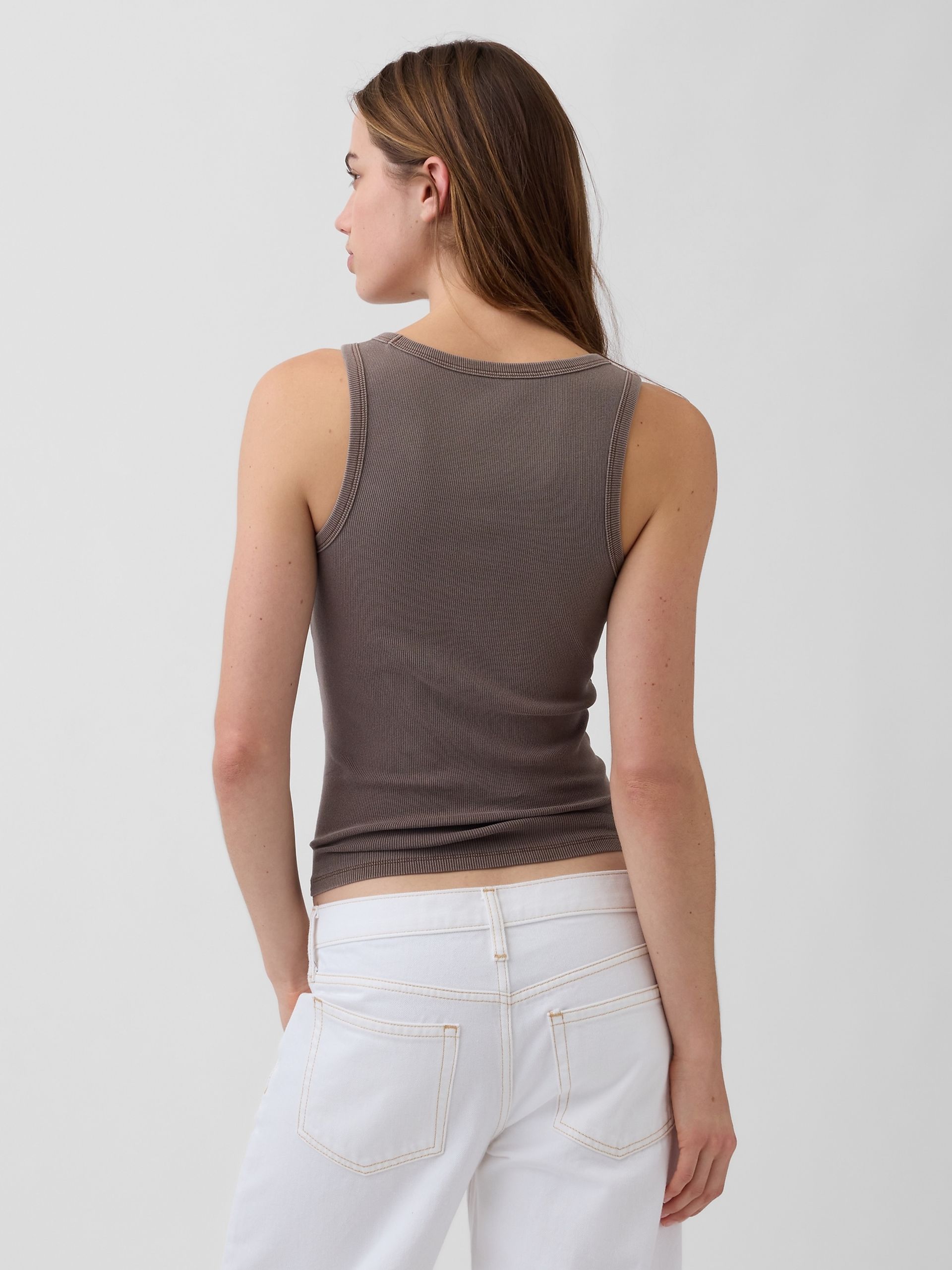Ribbed Tank Top — gallery image